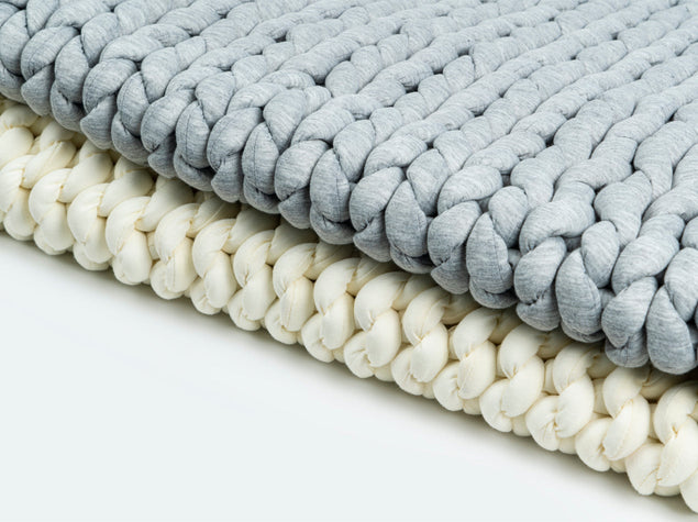 Chunky Knit Weighted Blanket